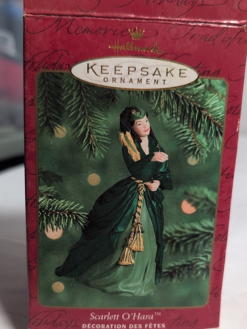 Hallmark Keepsake Ornament - Scarlett O'Hara in Green and Gold